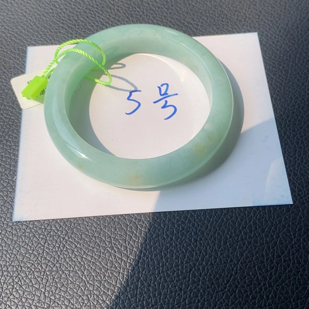 翡翠未镶嵌手镯5号