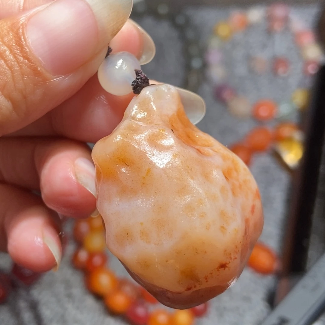 未镶嵌玛瑙/玉髓珠宝半成品