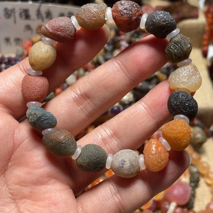 玛瑙/玉髓合金手链