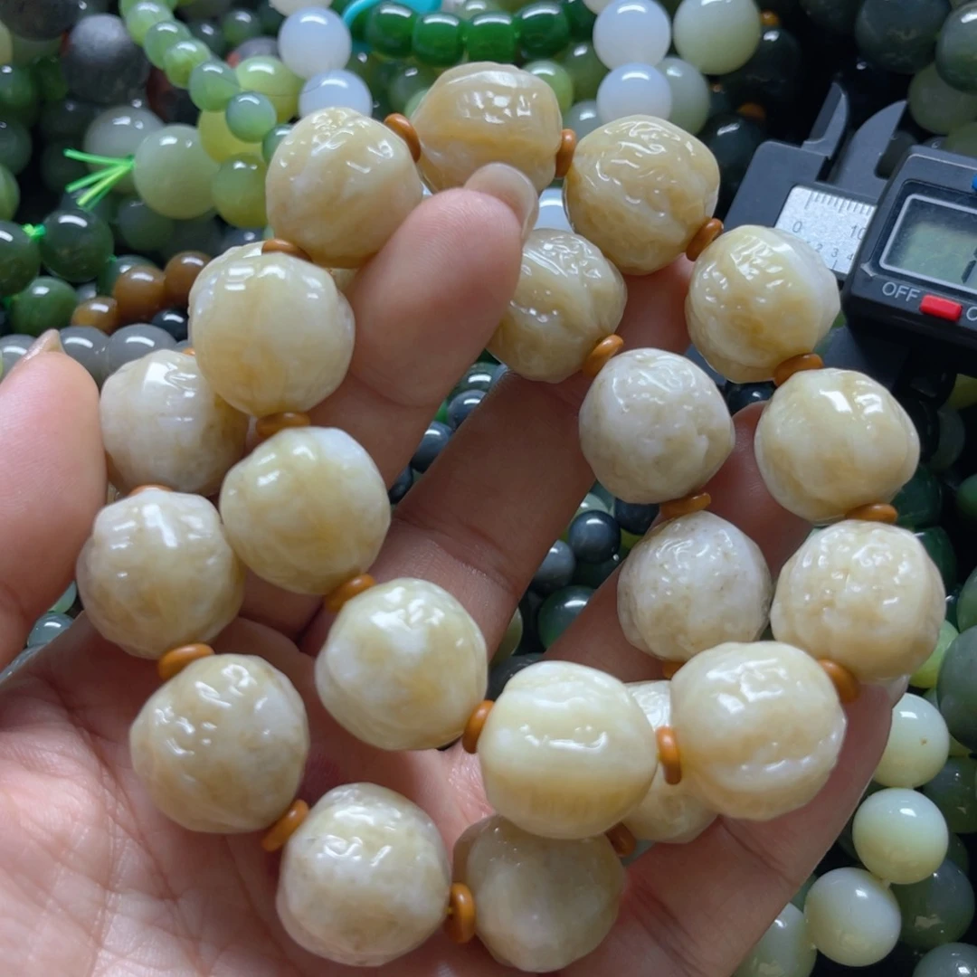 和田玉手链未镶嵌