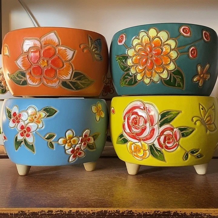 外13内11.5高10左右，纯手工制作，一单包邮