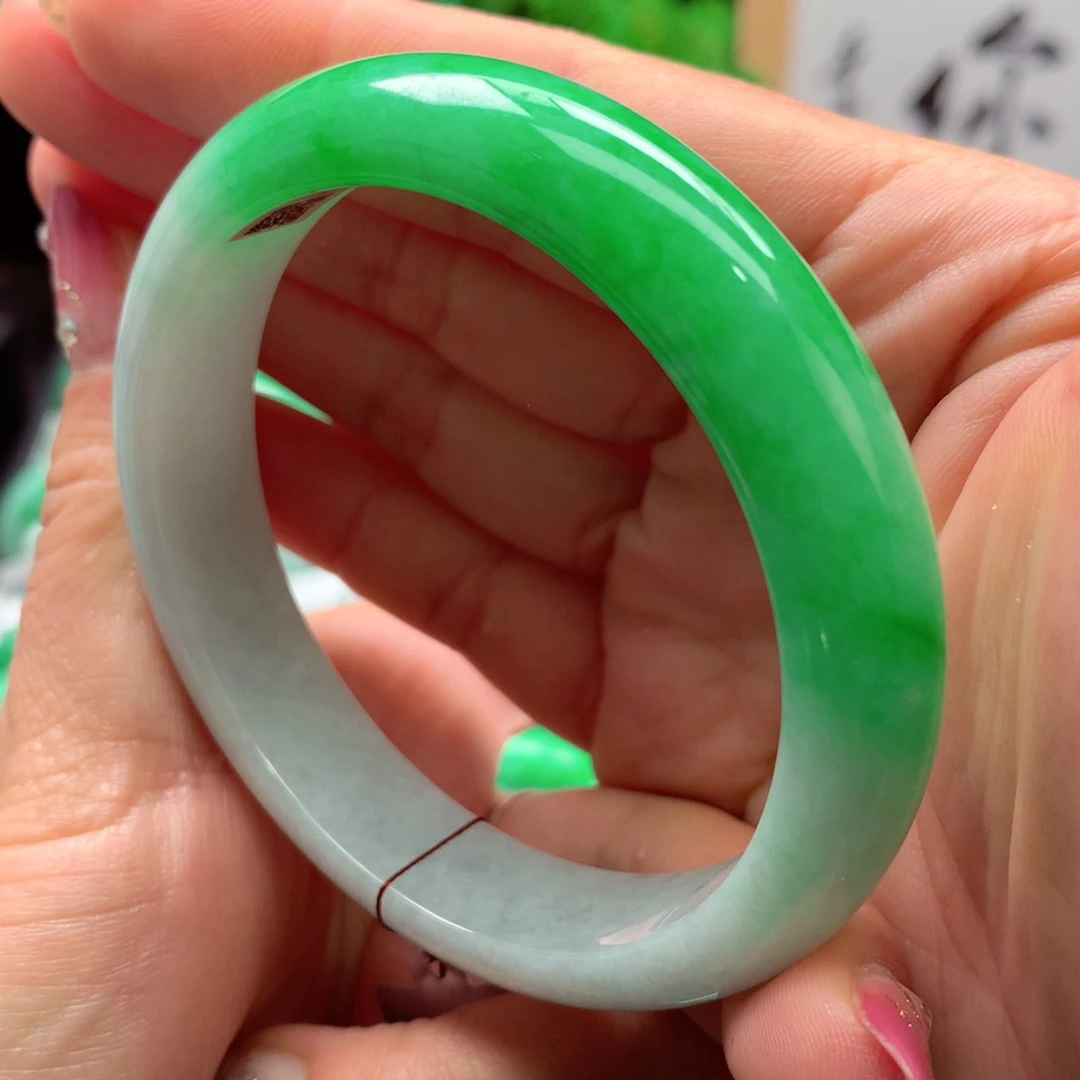 未镶嵌手镯翡翠H*X缅甸59圈口