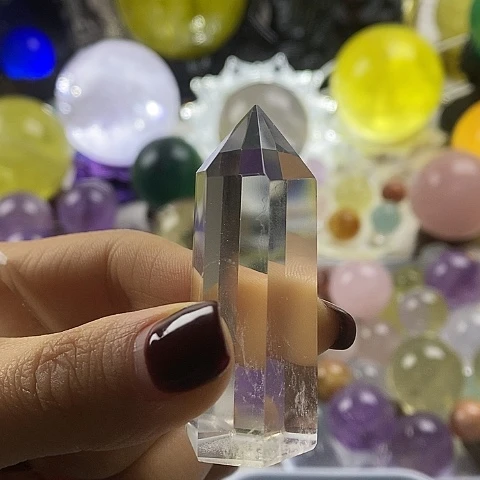 水晶珠宝半成品未镶嵌多*乐水晶5号