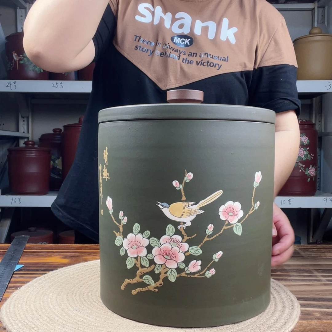 紫砂茶叶罐E**a今天晚上