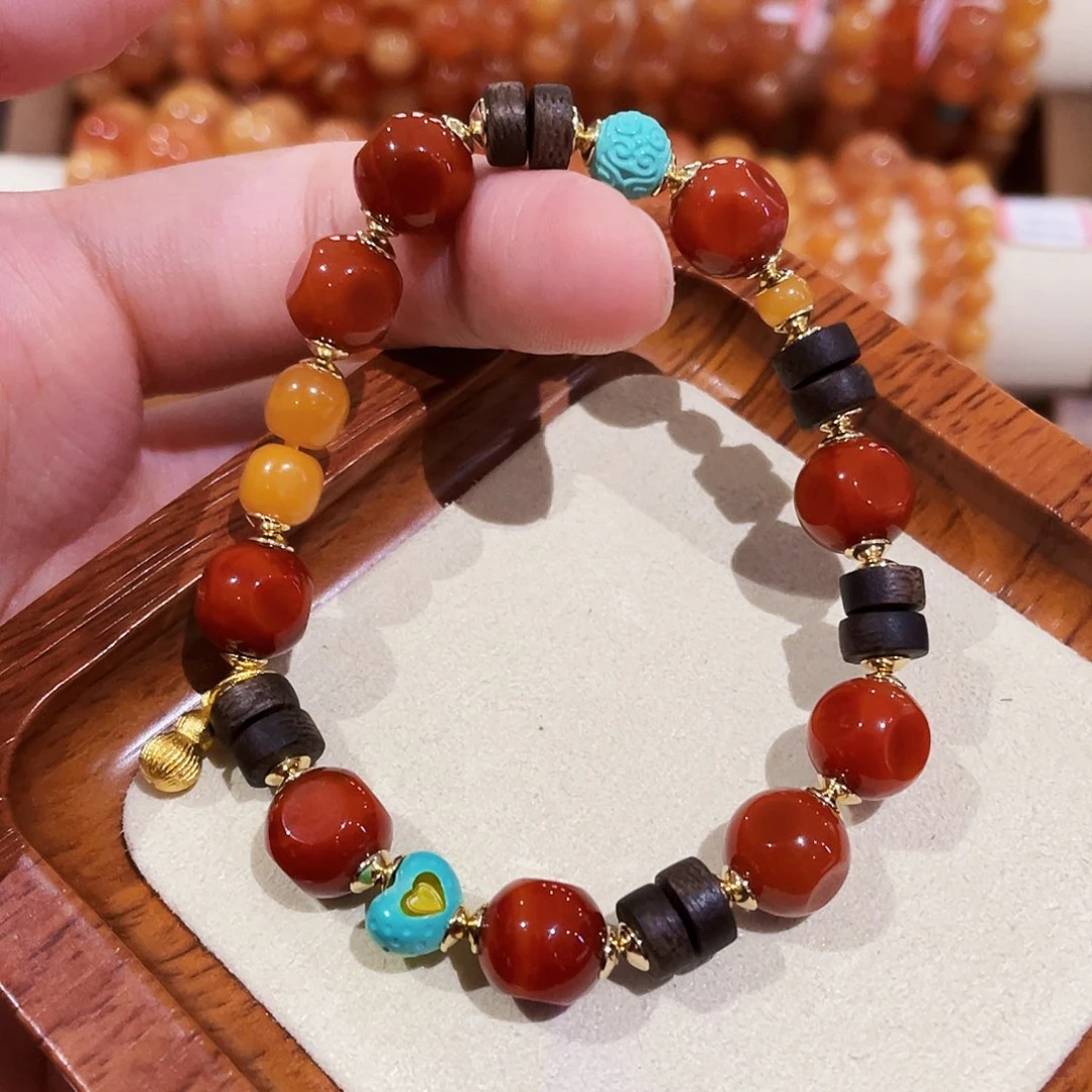 手链蜜蜡未镶嵌手串