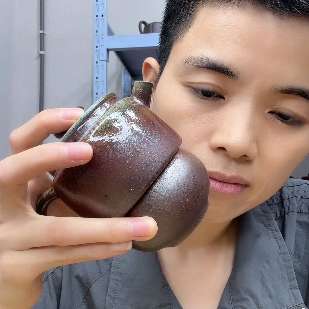 紫砂茶壶民间手艺人全手工制作