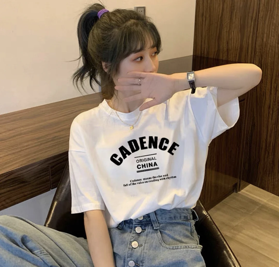 （反季福利）短袖 百搭常规版卡码拍大男女同款印花T恤圆领半袖【3】