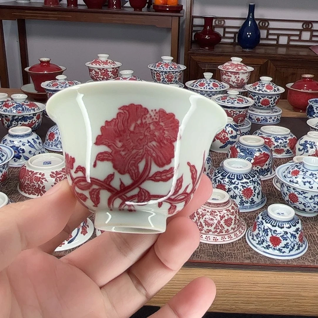 陶景德镇陶瓷青花釉里红