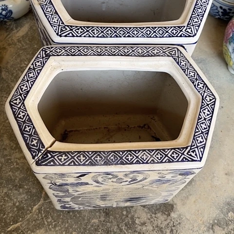 摆件茶*陶瓷制品摆件微瑕处理不退不换介意勿拍两个