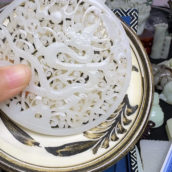 环***械瓷片新号开播挂件一个
