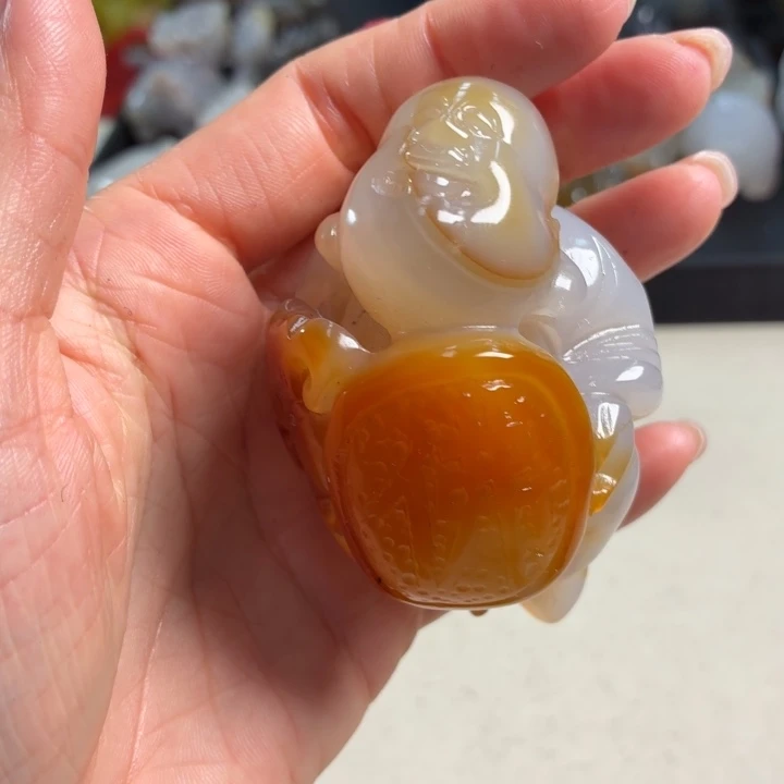 玛瑙/玉髓未镶嵌吊坠(不含链)