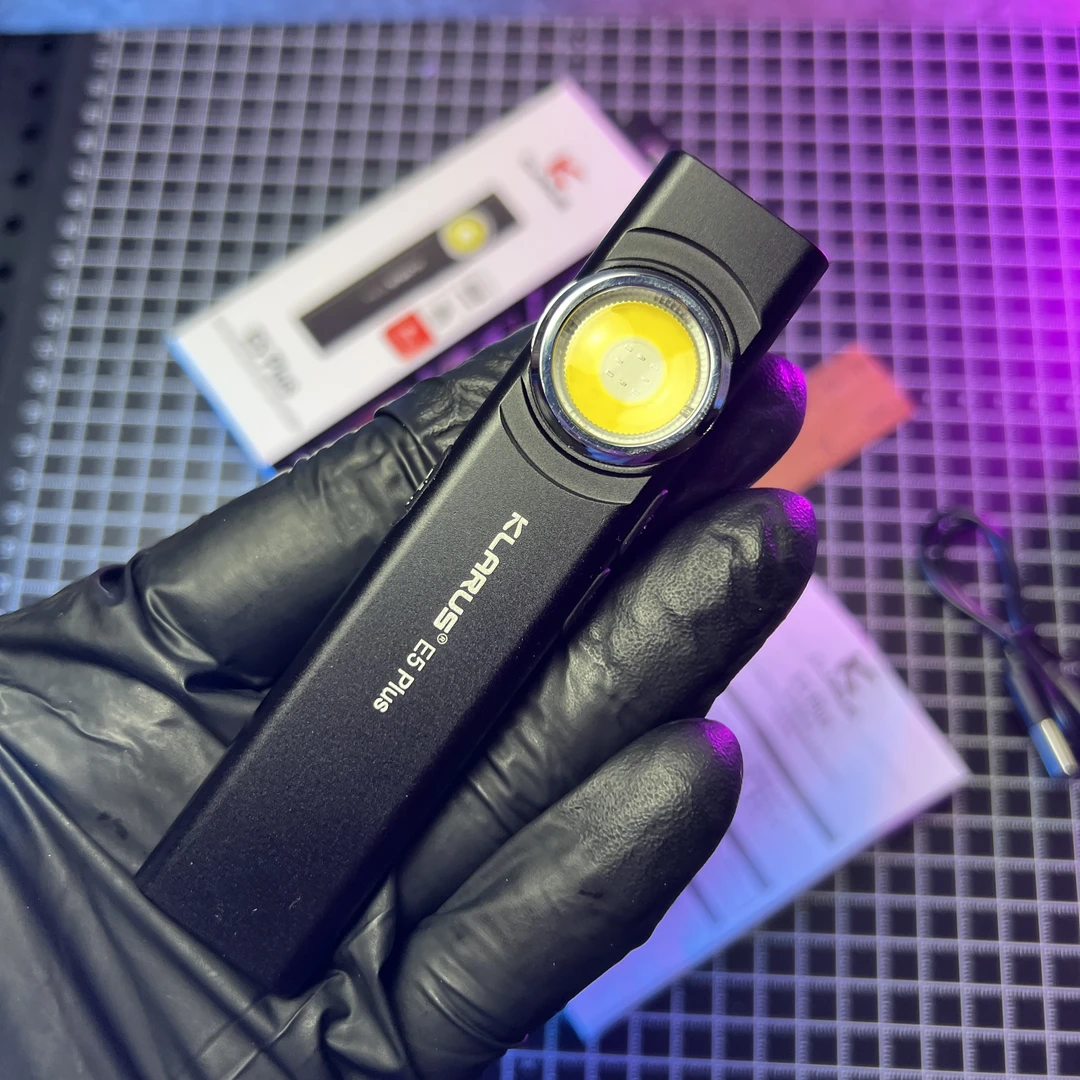 KLARUS 凯瑞兹 E5PLUS手电筒强光双光源EDC充电户外磁吸家用便携