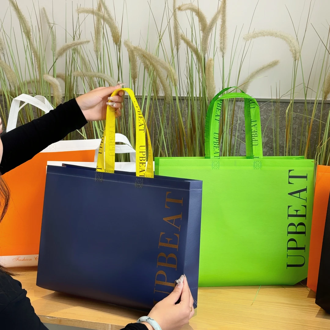 高级服装店袋子手提袋定制LOGO男装店用无纺布袋礼品包装袋购物袋