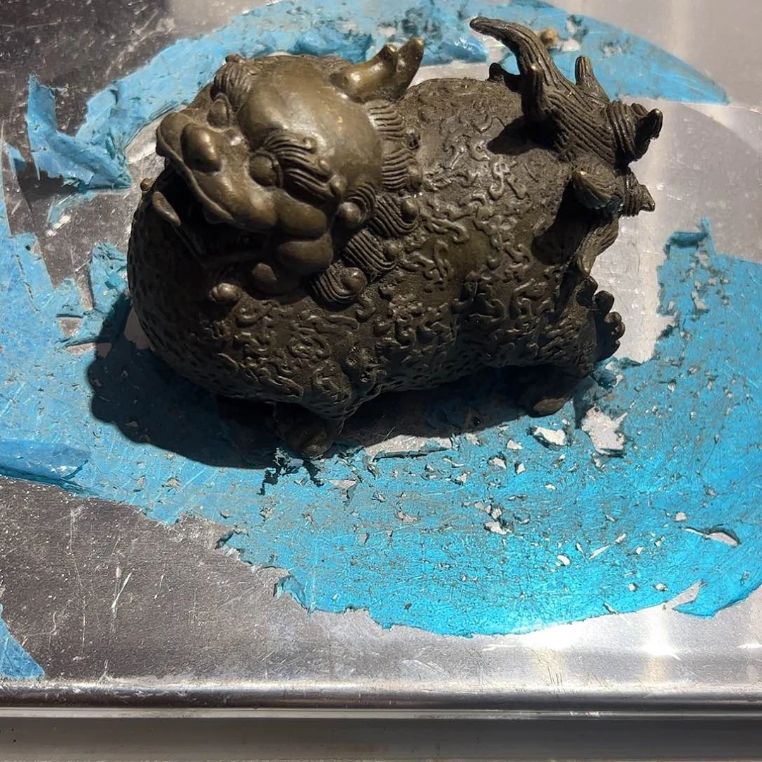 雷微瑕疵黄铜摆件工艺品