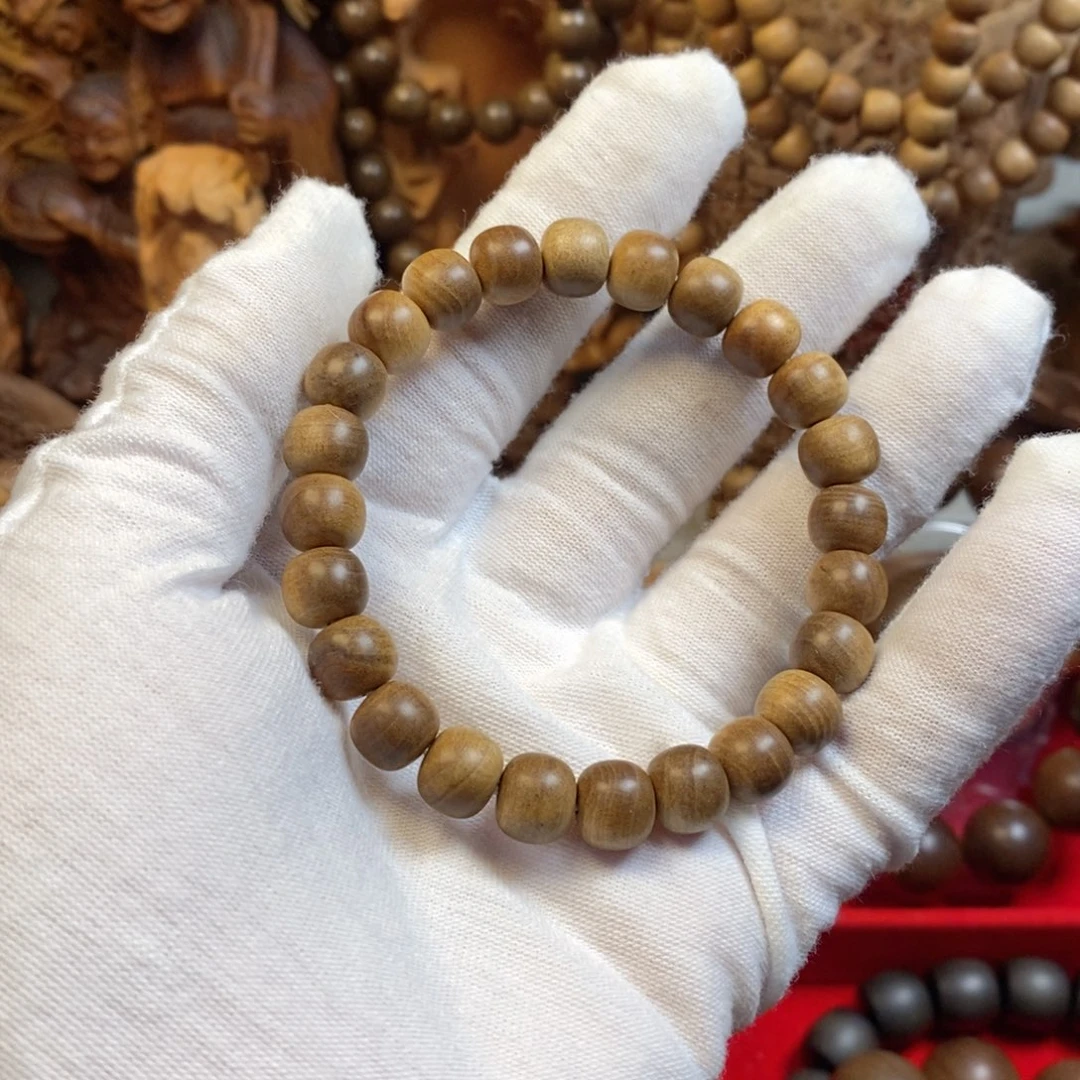 檀香木手串/手链吕*先老山檀香黑肉奶香8.9