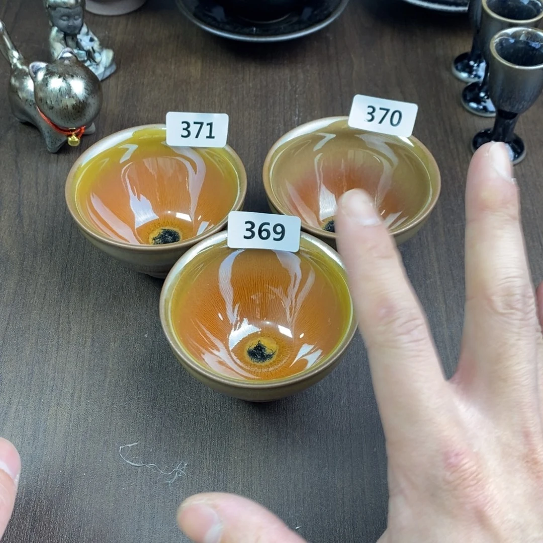 懶***人茶盏全手工原矿原釉建盏