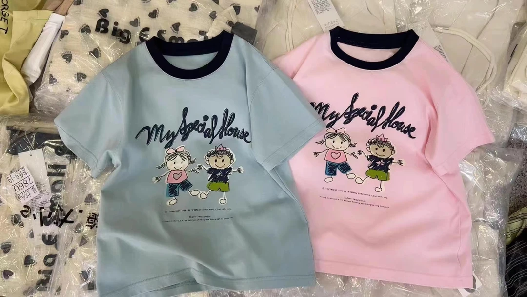 糖依果家 2025韩系卡通刺绣T 883