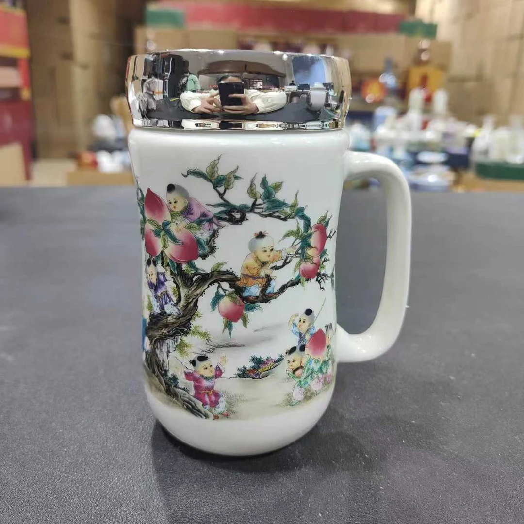 九子蟠桃束腰杯1
