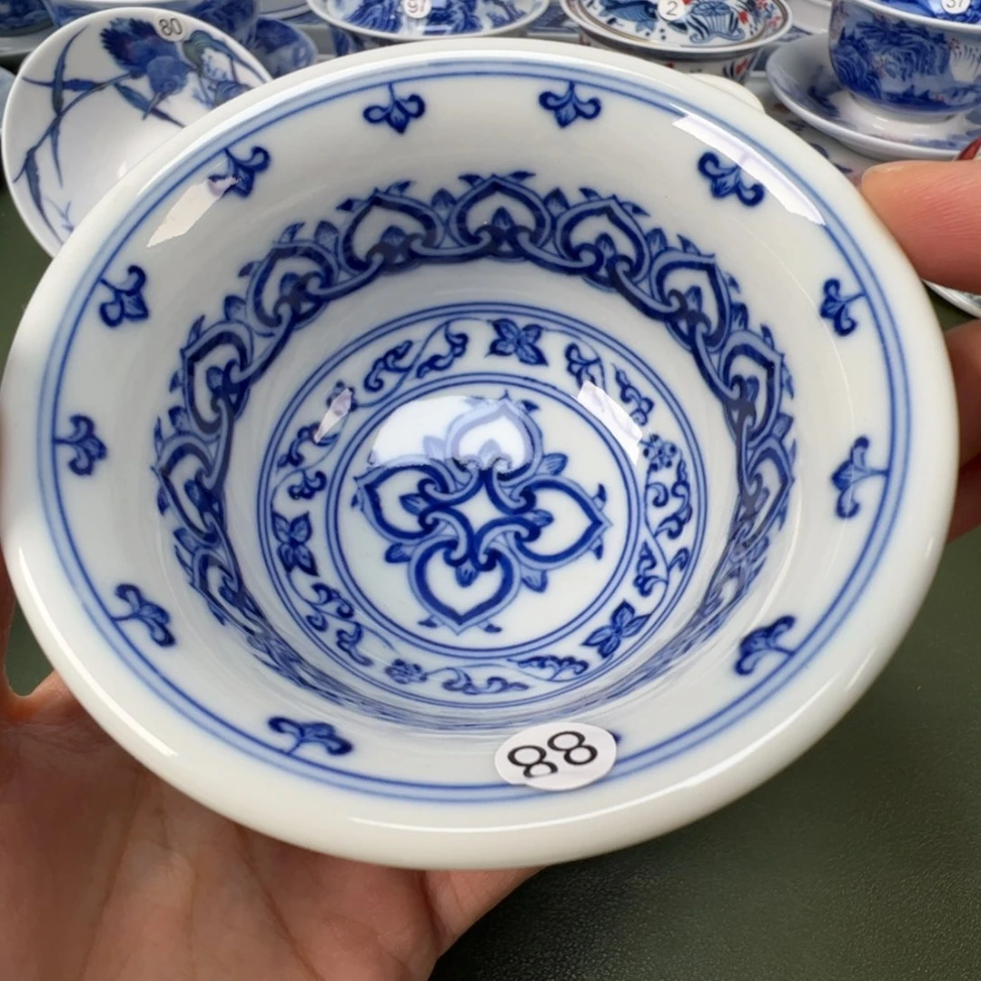 陶瓷景德镇纯手工纯手绘茶具木木88