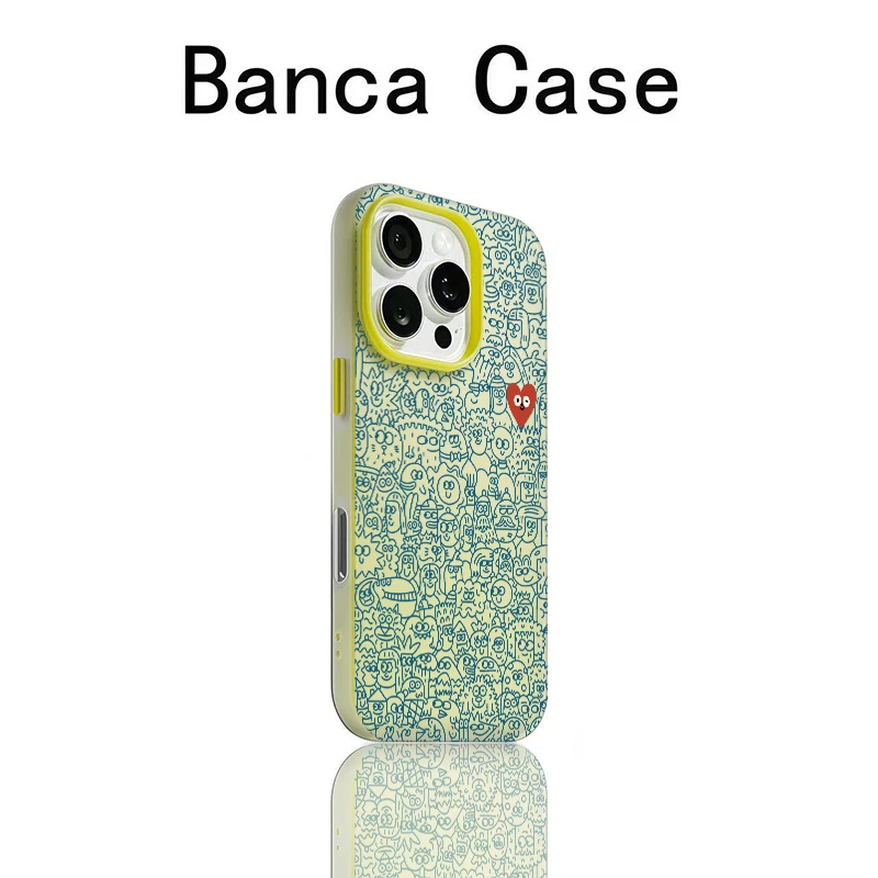 BANCA人物合集适用苹果16promax果冻二合一手机壳iPhone15/14/13