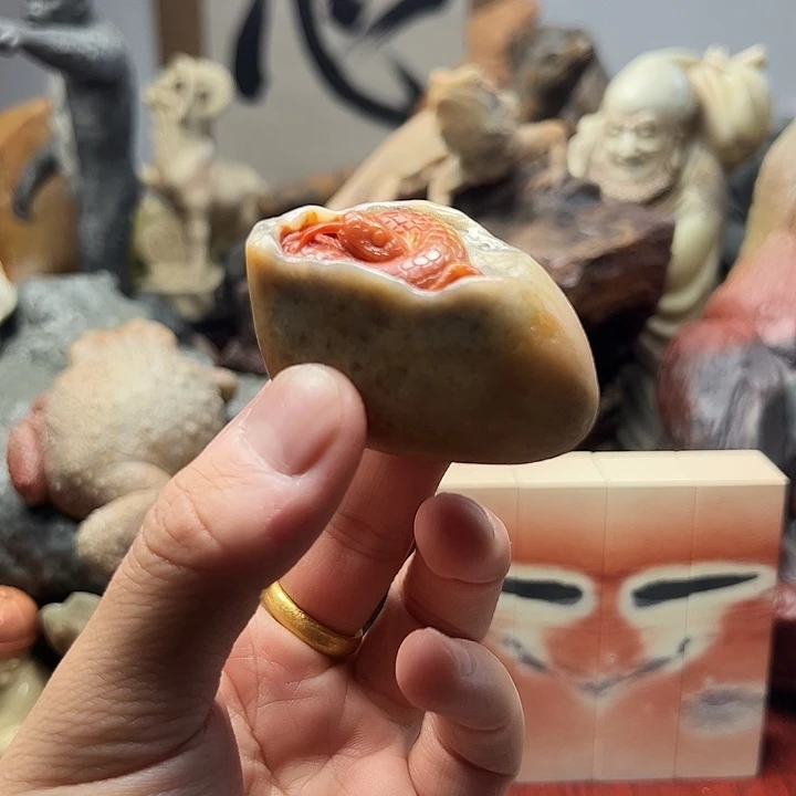 寿山石寿山石手把件