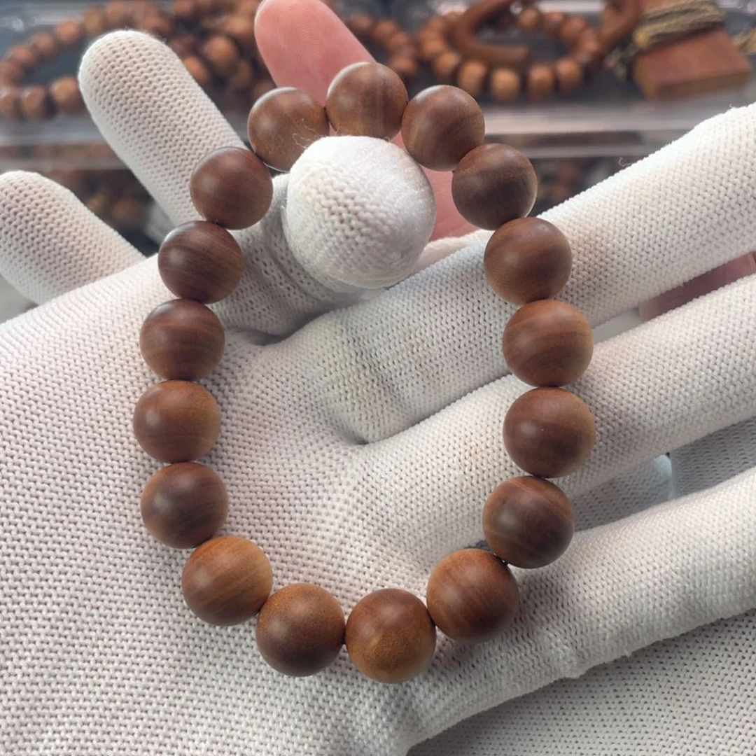 檀香木手串/手链二****十微瑕1.2虎皮