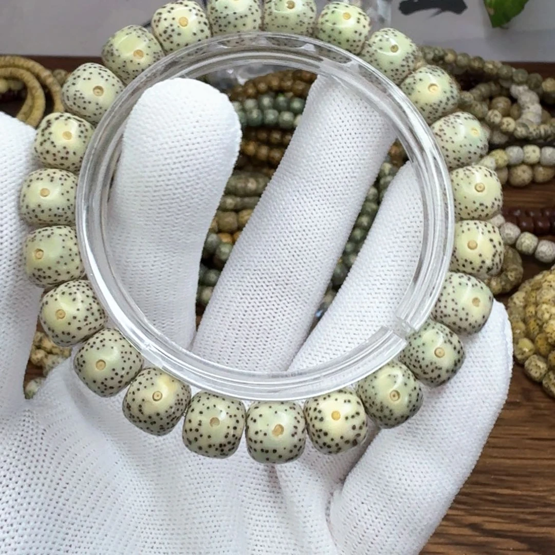 星月菩提手串079 石玉10×9