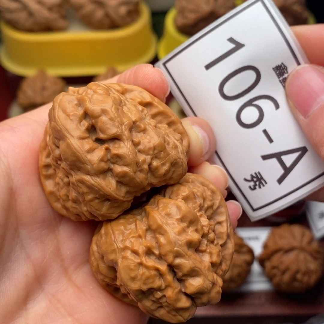 文玩核桃把件毕业三角蛙41……