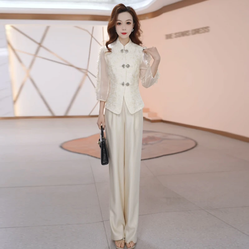 【两件套】春夏时尚韩版修身宽松洋气休闲收腰显瘦减龄女装套裤