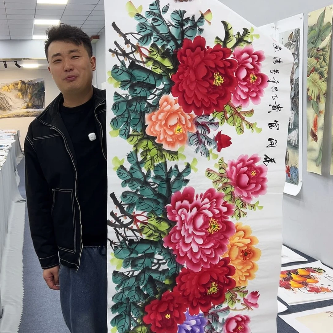 国画国画作品宣纸纯手绘