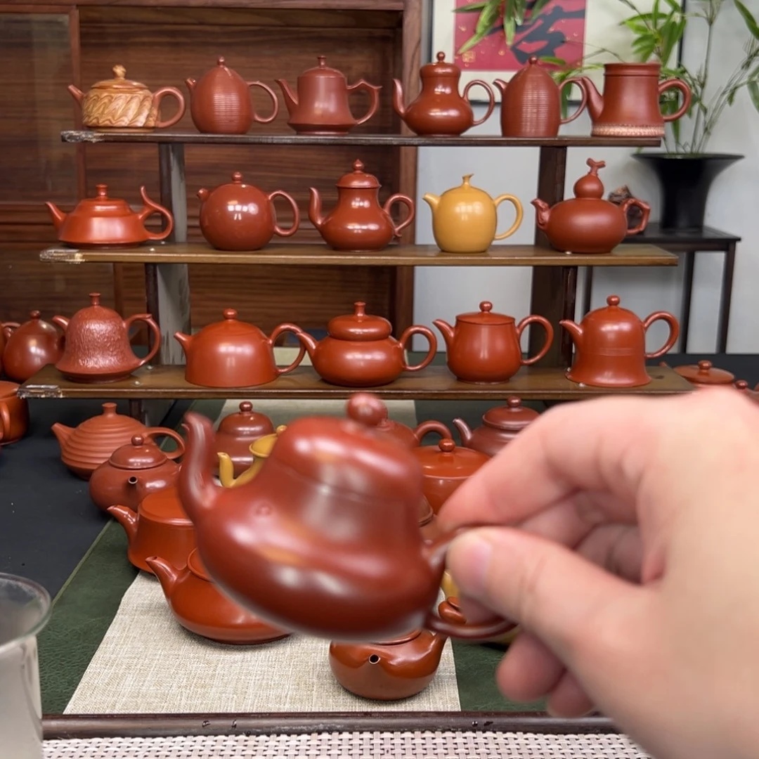 紫砂茶壶潮州手拉壶