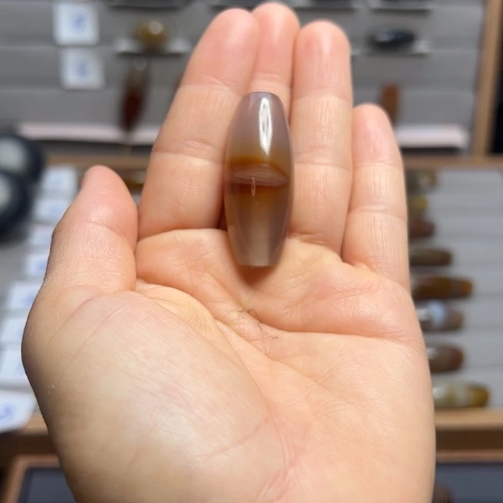 火***兄玛瑙/玉髓未镶嵌颈饰