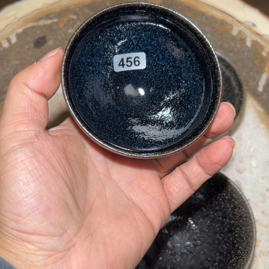 茶盏龙窑柴烧自然还原456