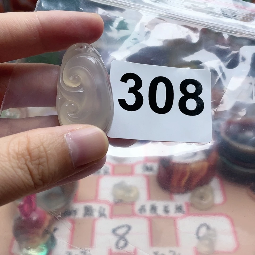 玛瑙/玉髓颈饰合金萍