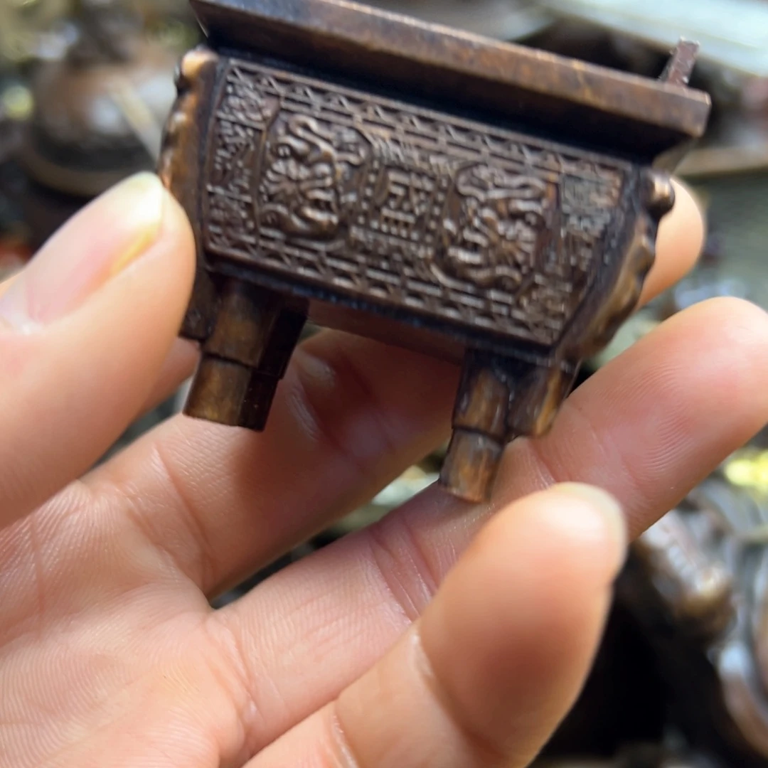 铜摆件欢迎欢迎你