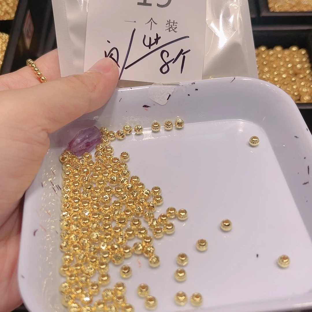 紫晶珠宝半成品银S925镀金镶嵌19