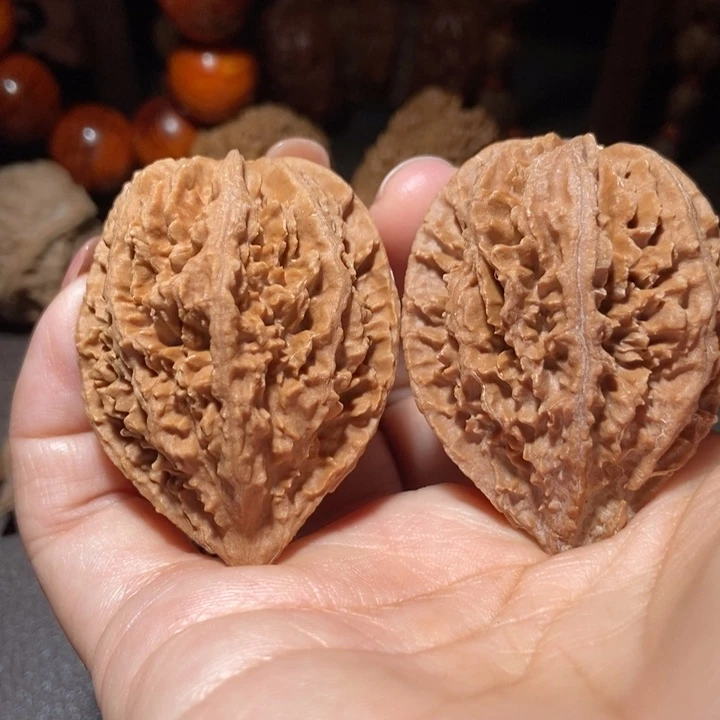 把件文玩核桃东北楸子小雪230