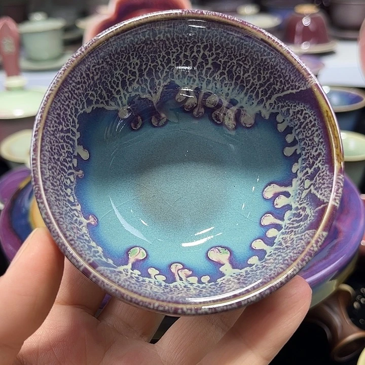 摆件钧窑杯子钧窑钧窑