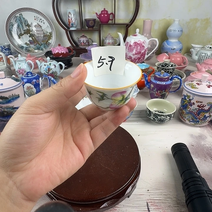 摆件景德镇陶瓷老厂瓷1