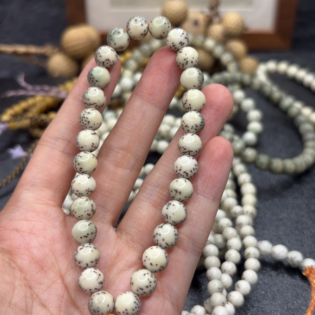 星月菩提吊坠8mm圆珠河豚特价不退换