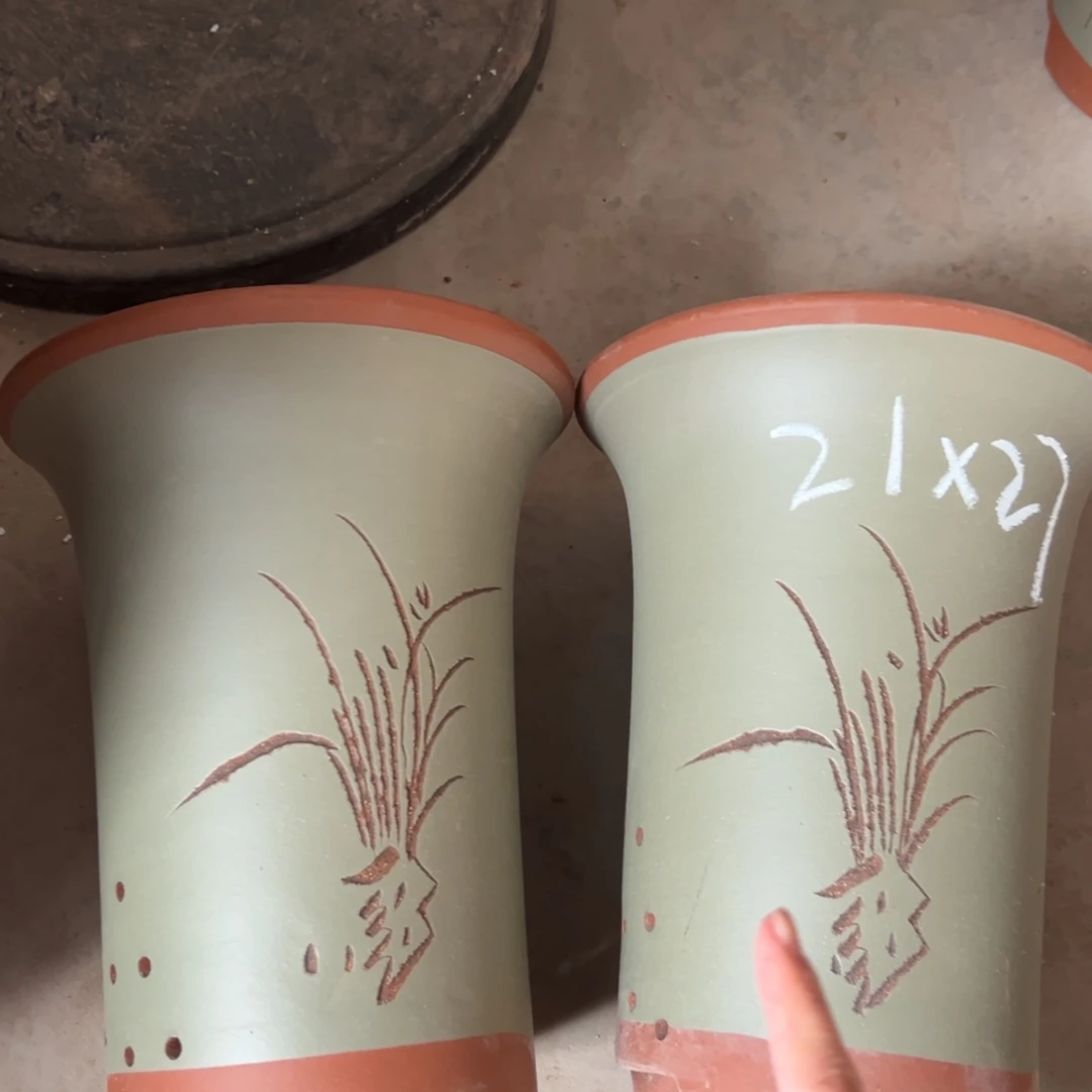 宜兴川阁紫砂花盆