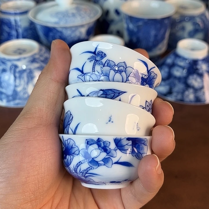 瓷片景德镇全手工手绘陶瓷