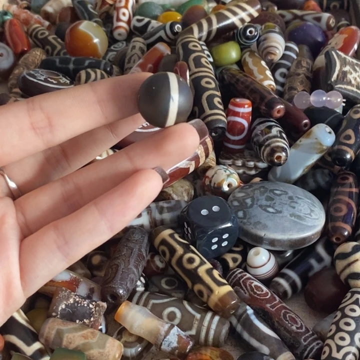 玛瑙/玉髓颈饰足银镀金镶嵌157