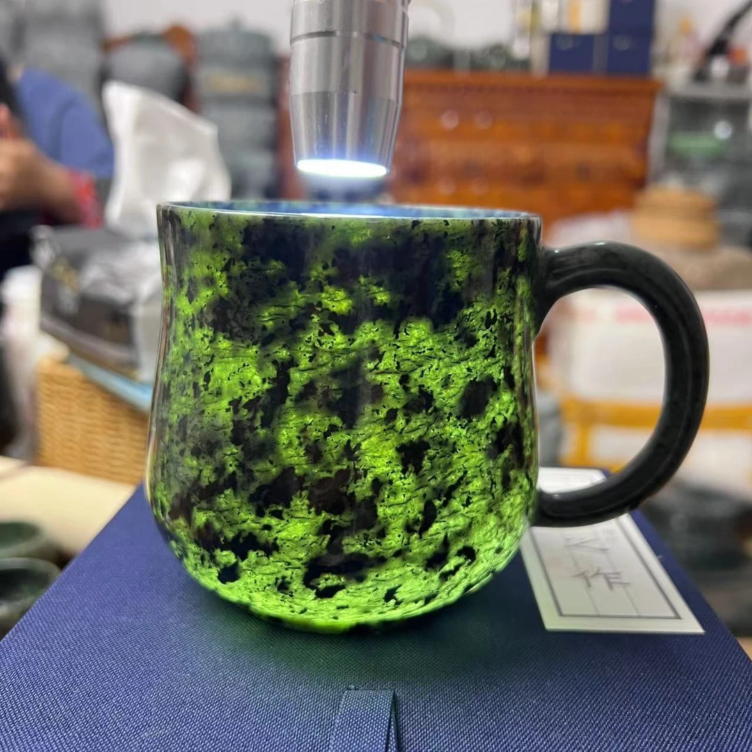 翠翠家-藏石雅鲁藏布江藏玉办公杯【多样性发货，以直播间为准】