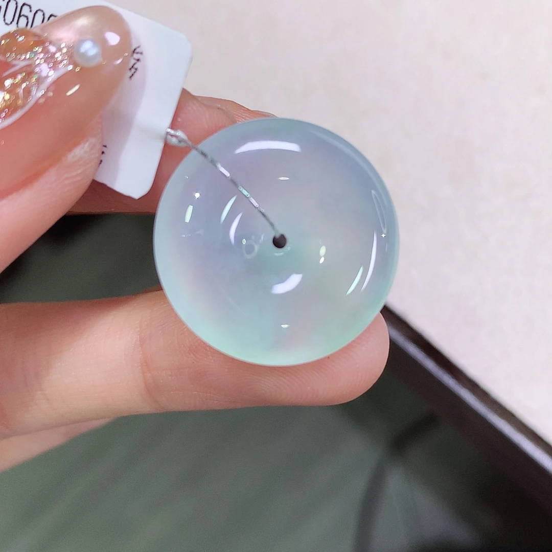 翡翠未镶嵌颈饰21.6-5.7