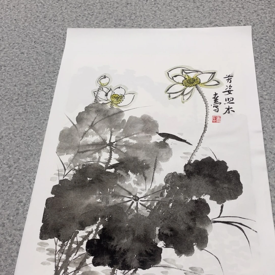 国画1.4平尺国画作品