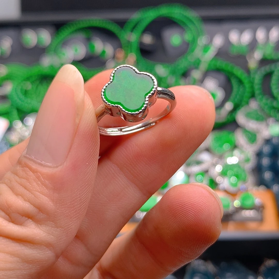 未镶嵌手链翡翠翡翠