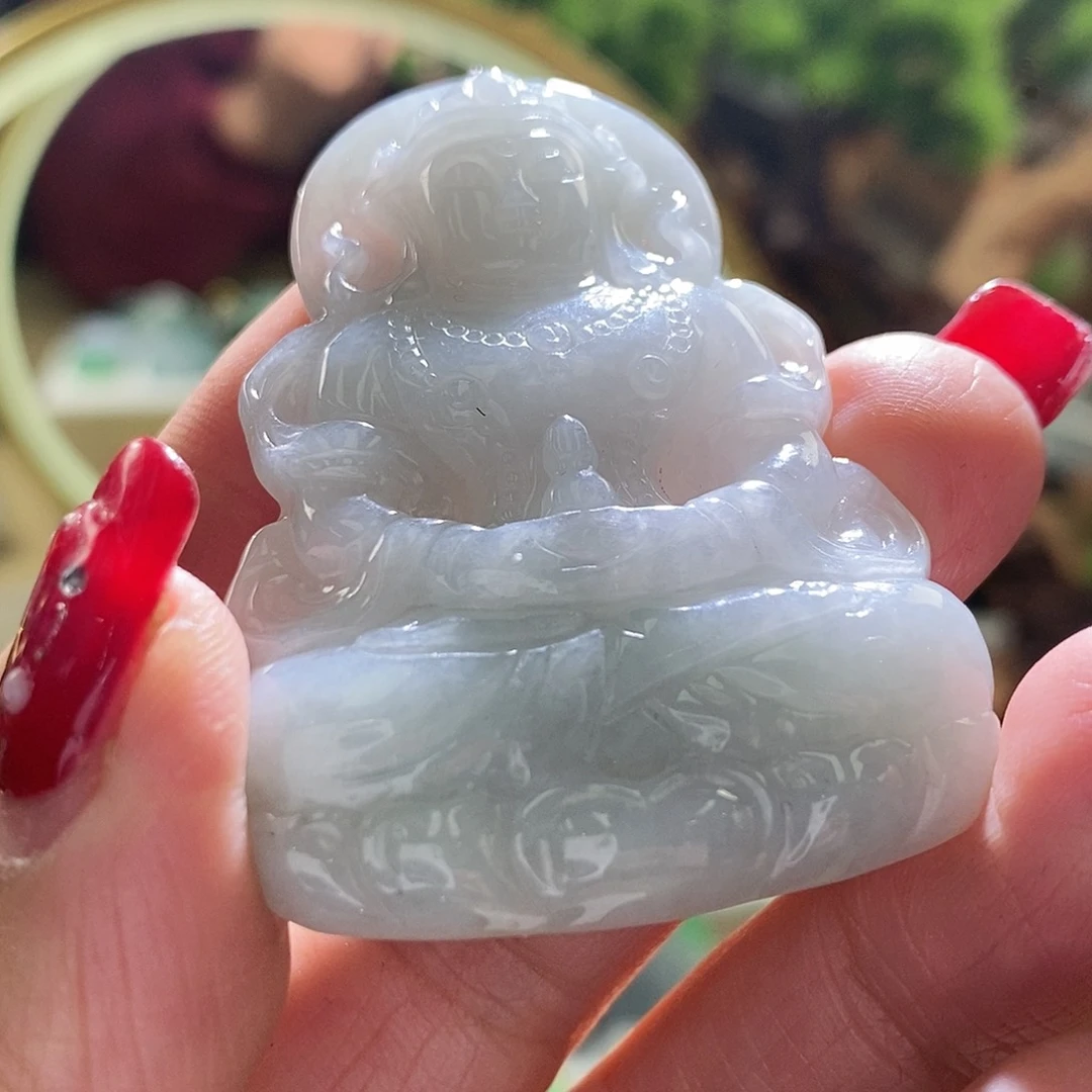 【闪购商品】翡翠颈饰未镶嵌度母