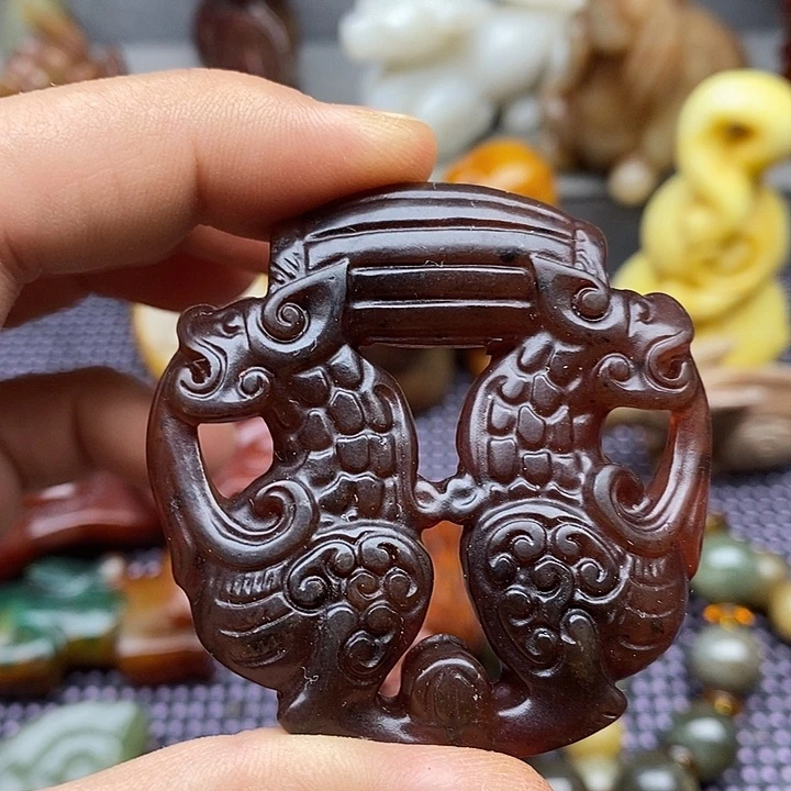 未镶嵌蛇纹石玉颈饰
