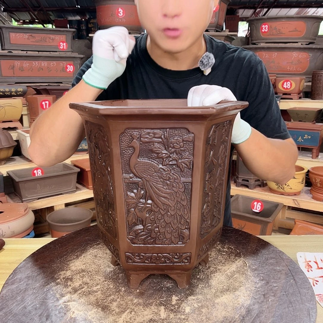 紫砂花盆工厂直发